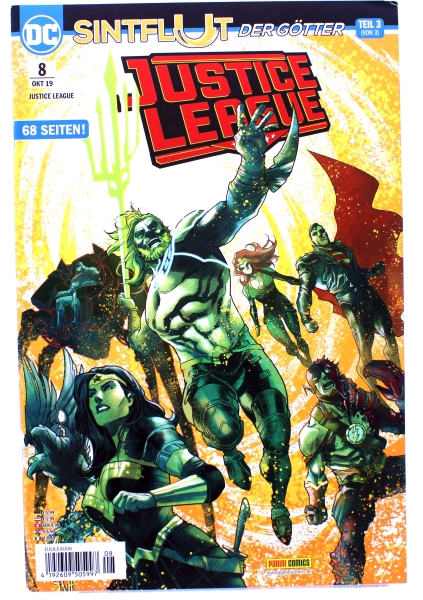 Justice League Comic (Restart 2019) Nr. 8: Sintflut der Götter Teil 3